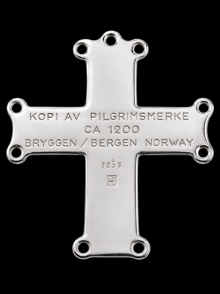 Sterling Silver Scandinavian Norse Pilgrims Cross Pendant