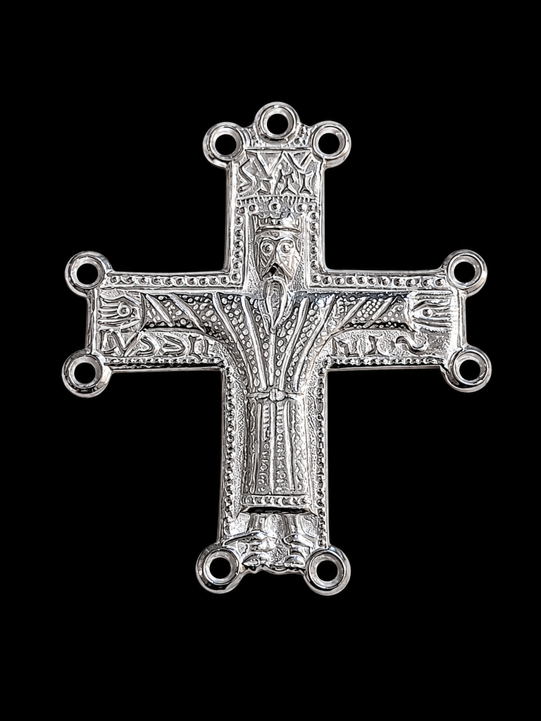 Sterling Silver Scandinavian Norse Pilgrims Cross Pendant